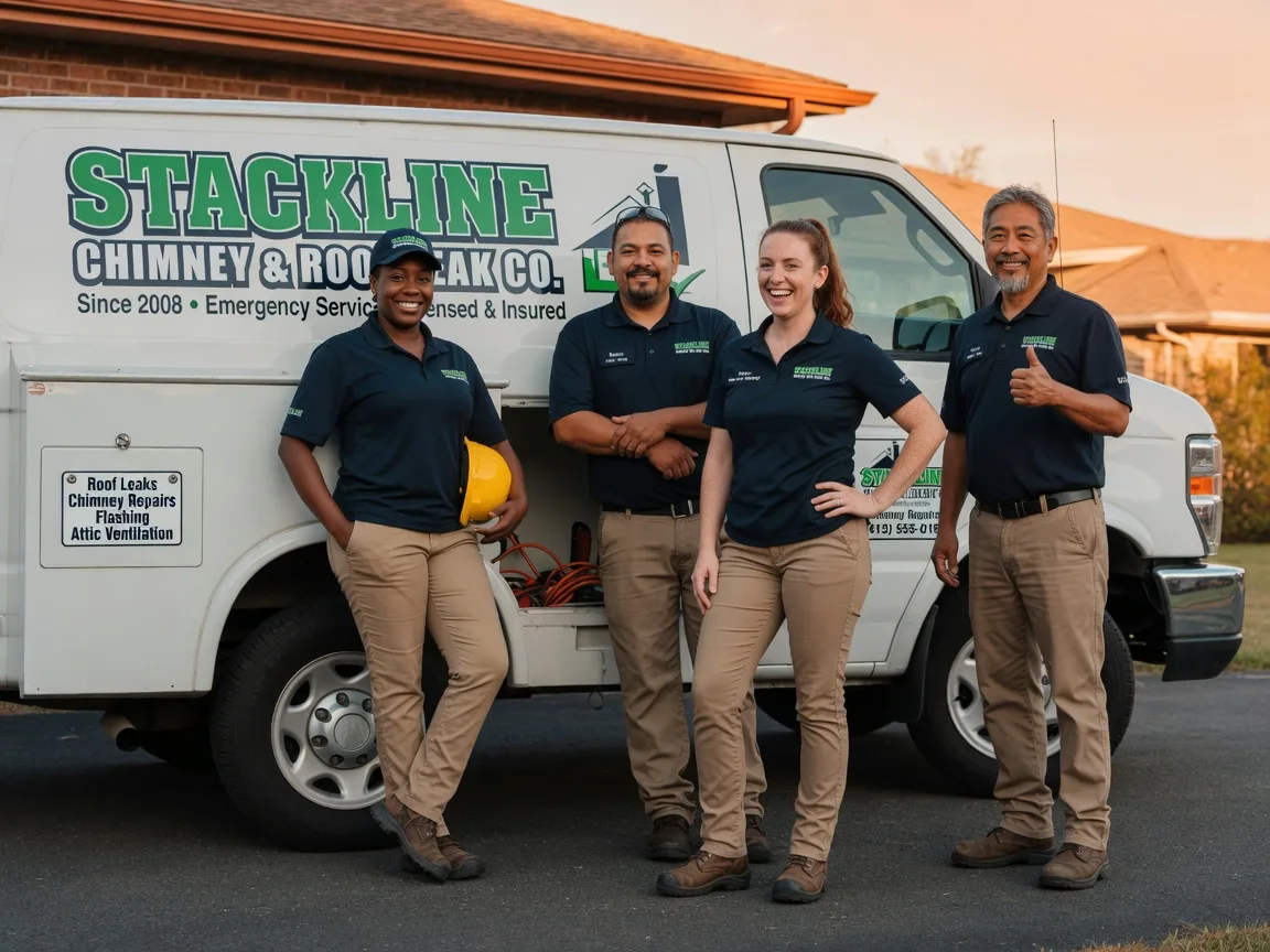 Chimney flashing repair company in Norco, CA